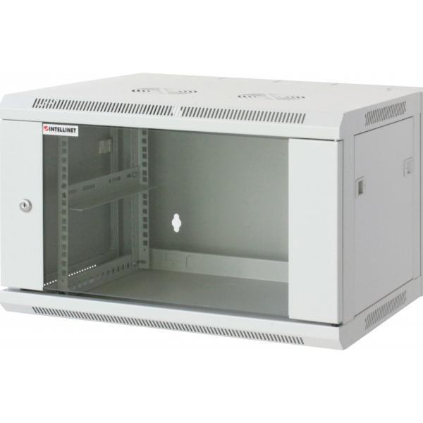 Intellinet Armadio Rack 19'' a muro 15 unit&agrave; sezione unica prof. 600mm Gr