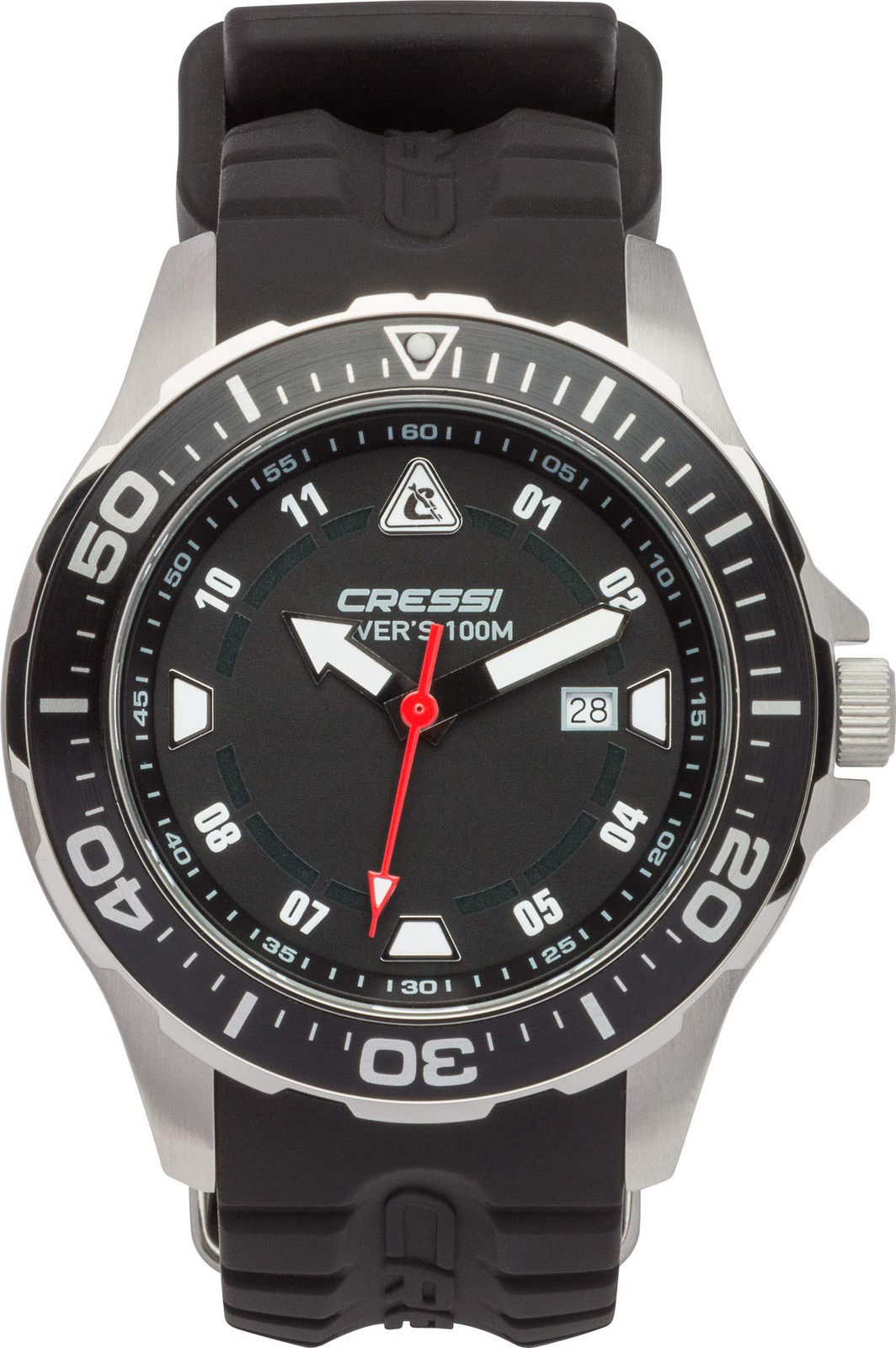 Cressi Manta, Orologio Professionale Subacqueo 100 m/10 ATM, (P3m)