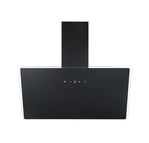 Respekta Cappa a testa libera/Cappa inclinata 90 cm/Pannello in vetro con (V6K)