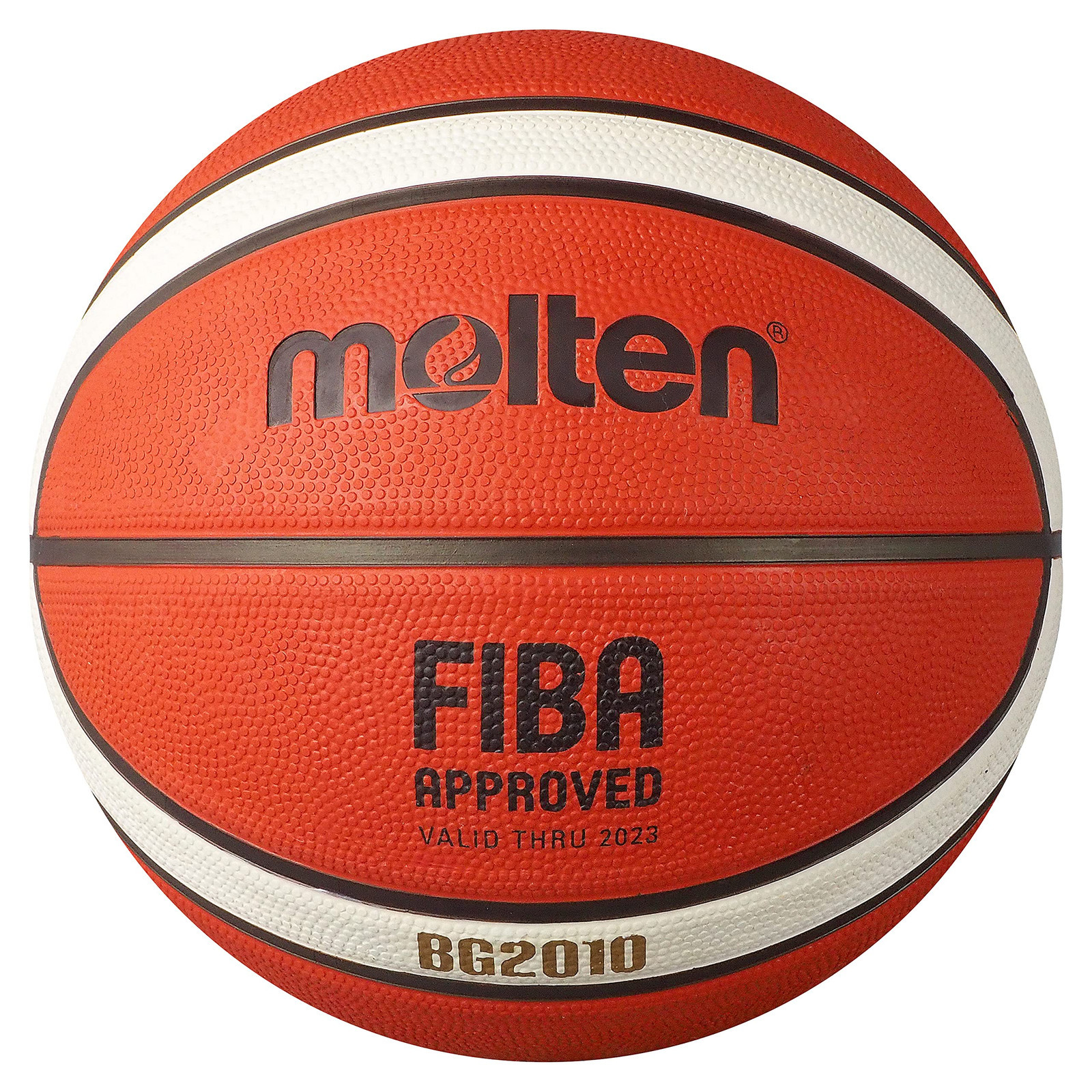 Molten BG2010 Pallacanestro, interno/esterno, approvato FIBA, gomma (E8O)