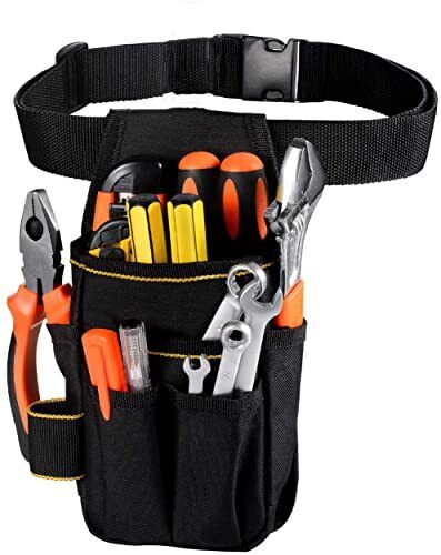 Hardware Tools Bag Borsa da cintura porta attrezzi hardware Piccola (Q0F)