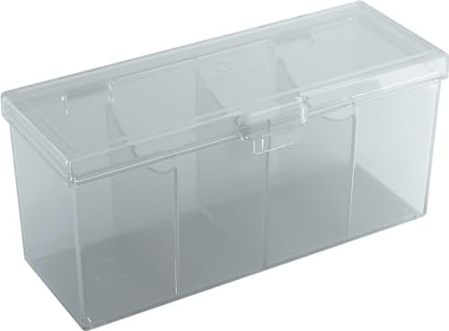 Gamegenic Fourtress 320-Card Deck Holder, Clear (c0i)