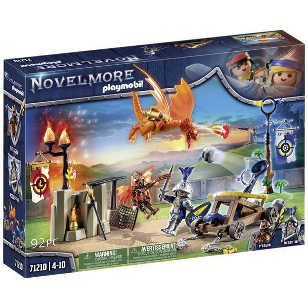 Playmobil 71210 ® Novelmore Novelmore contro Burnham Raiders - campo da tornei