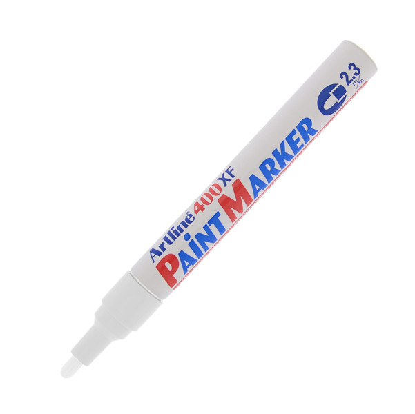 Marcatore Permanente a Vernice A400 Artline - Punta Tonda - 2,3 mm - A400BI (Bia