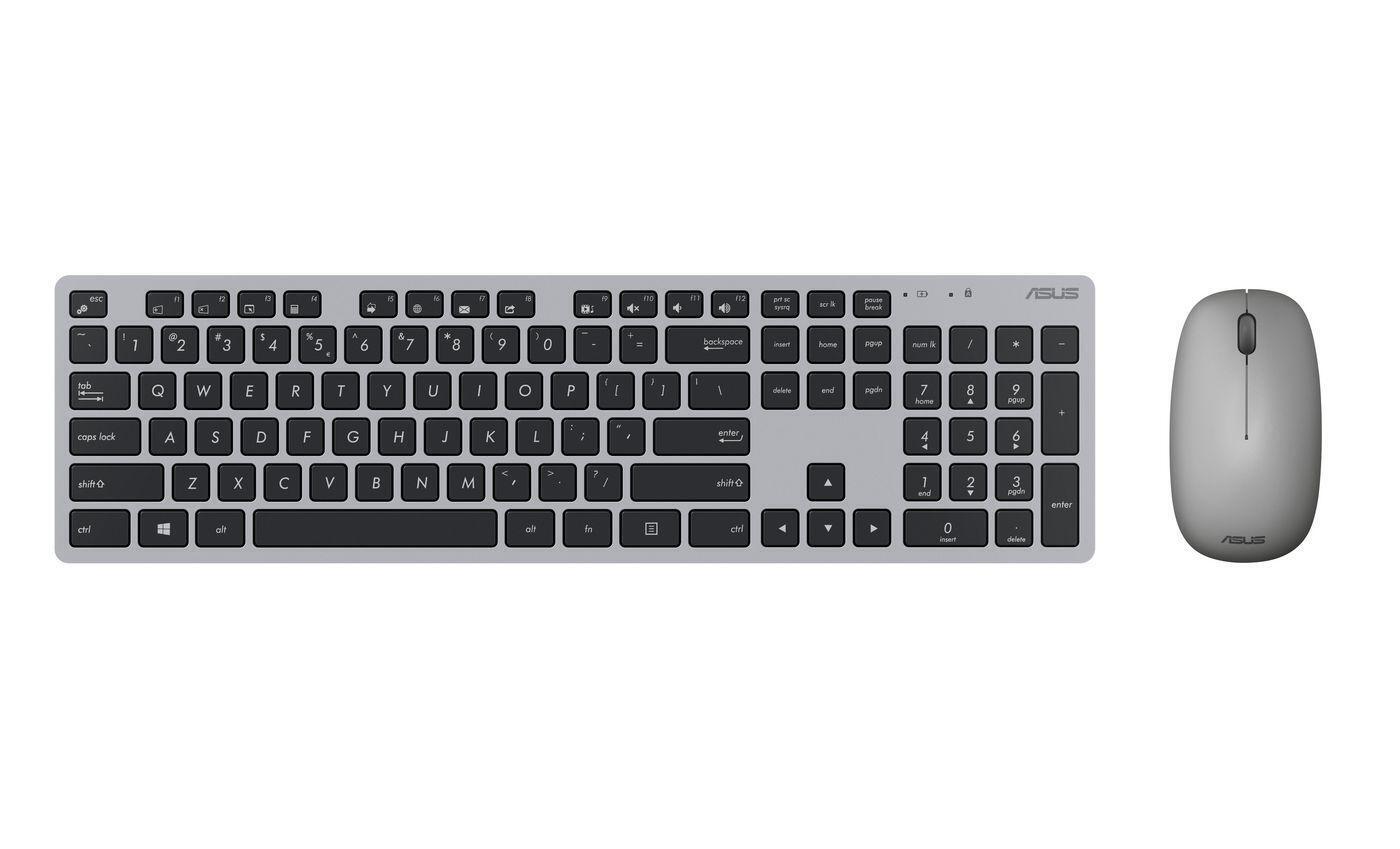 ASUS W5000 tastiera Mouse incluso RF Wireless Grigio