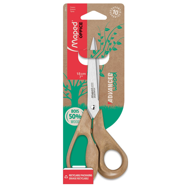 Forbici Advanced Wood Maped - 18 cm - 498111 (Legno)