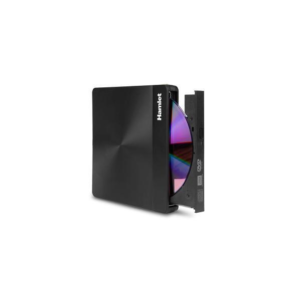 XDVDSLIM3AC Hamlet XDVDSLIM3AC lettore di disco ottico DVD±RW Nero