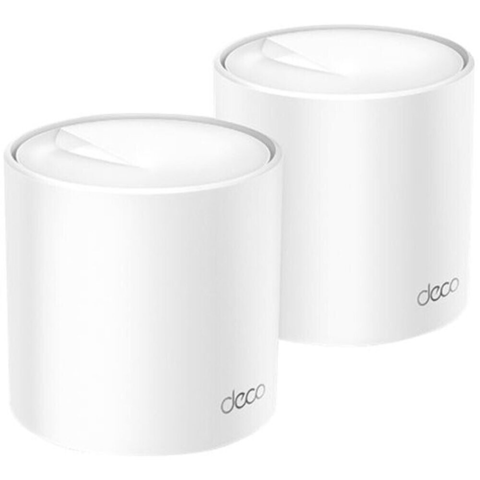 TP-Link Deco X50 2-pack Router Mesh, Bianco