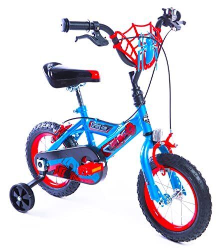Huffy Marvel Spiderman-Bicicletta da 12", Spider Man 12 inch Bike (n7r)