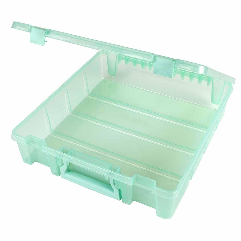 FLAMBEAU INC Super Satchel 1-Compartment Box, Menta, 38,7 x 35,6 x 8,9 (P0a)