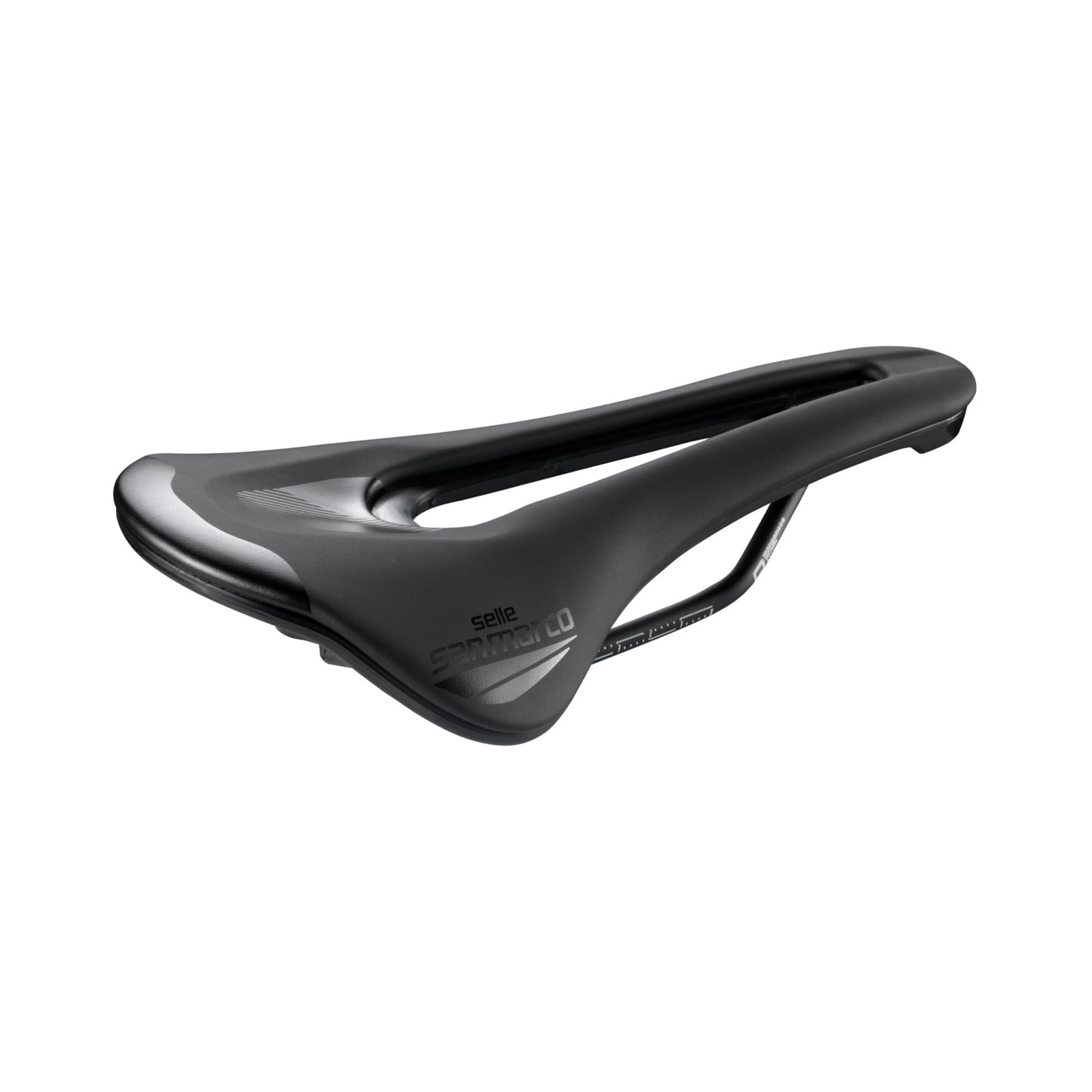 Selle San Marco SHORTFIT 2.0 Dynamic - Sella per Bicicletta Strada, (e6i)