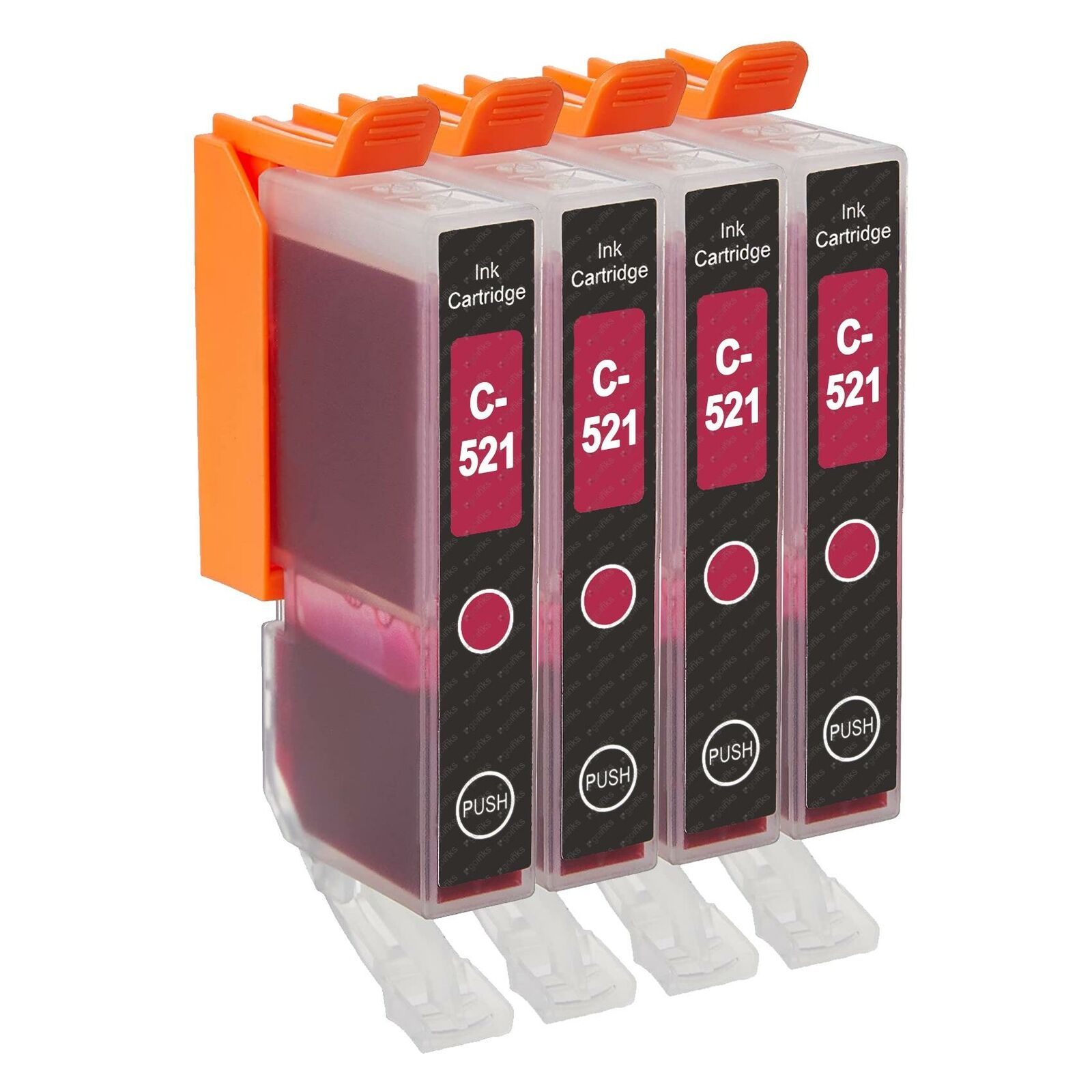 4 Magenta Cartucce d'inchiostro per Canon PIXMA iP3600 MP540 MP620 MP980 MX870