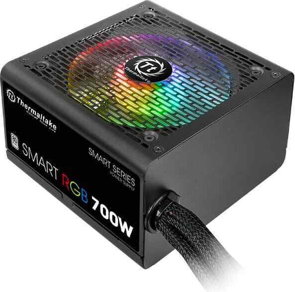 Thermaltake Alimentatore PC 700 Watt Ventola 12 cm LED RGB PS-SPR-0700NHSAW-1