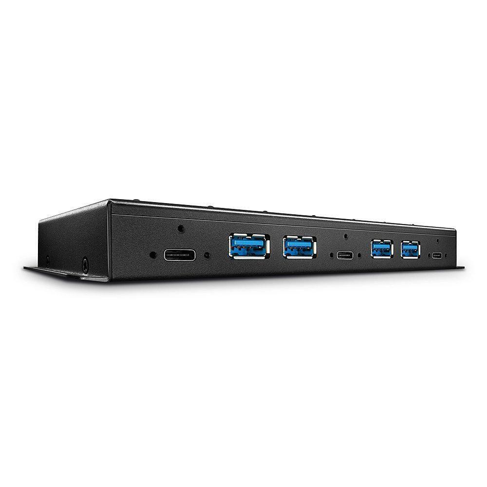 Lindy 43275 hub di interfaccia USB 3.2 Gen 2 (3.1 Gen 2) Type-A 10000 Mbit/s Ner