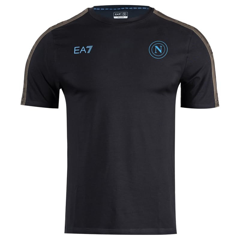 SSC Napoli Maglia Rappresentanza, EA7 Prodotto Ufficiale, Maglia Calcio (T0o)