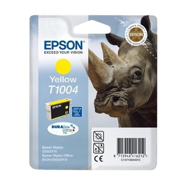 EPSON T1004 C13T10044020 CARTUCCIA ORIGINALE COLORE GIALLO EPSON STYLUS OFFICE
