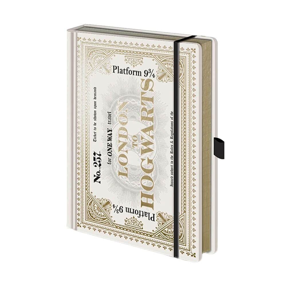 Harry Potter (Hogwarts Express Ticket) A5 Premium Notebook
