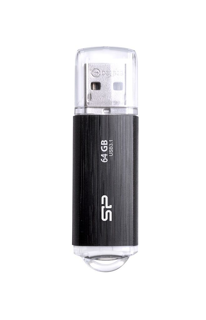 64GB Silicon Power Blaze B02 USB3.1 Flash Drive nero