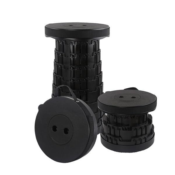 Rshuhx Sgabello Pieghevole Portatile, Adulto Sedia Pieghevole, Sgabello (D1G)