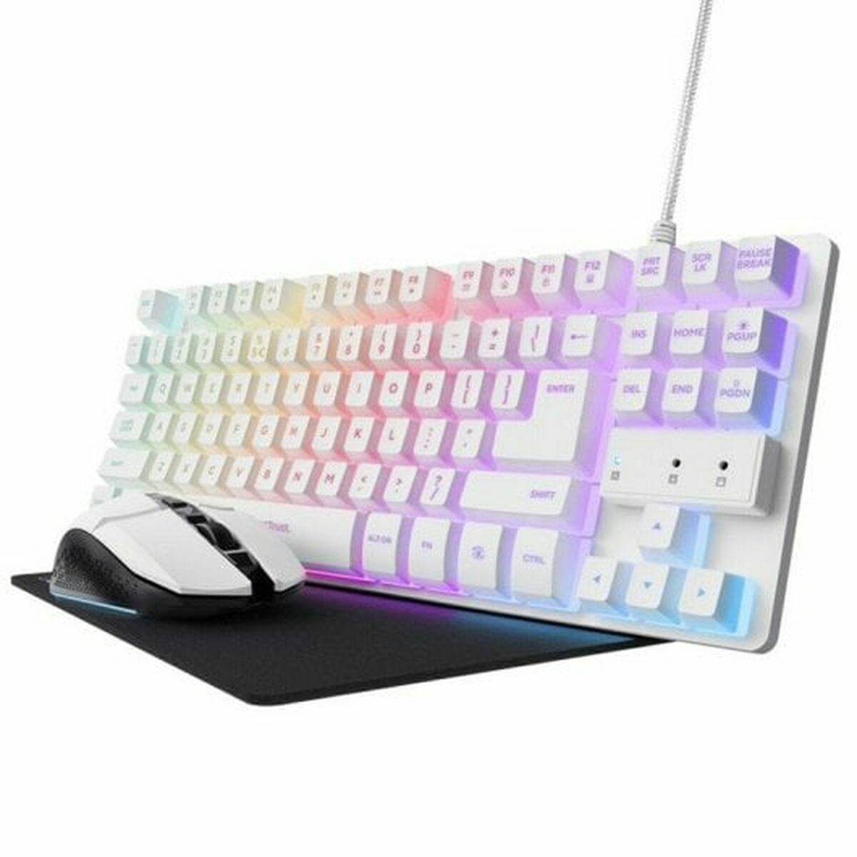 Tastiera e Mouse Gaming Trust 25233 GXT794W