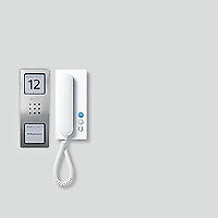 Siedle 210008738-00  SET CA 812-1 E/W - Wired - Stainless steel,White - Wall