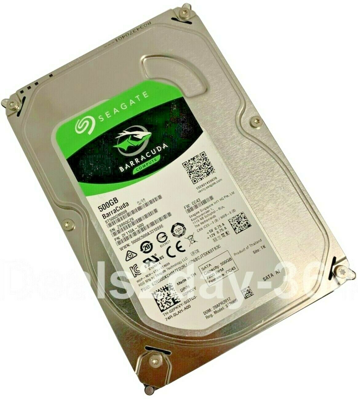 Seagate BarraCuda ST500DM009 500GB Sataiii 6.0Gb/S 32MB 8.9cm