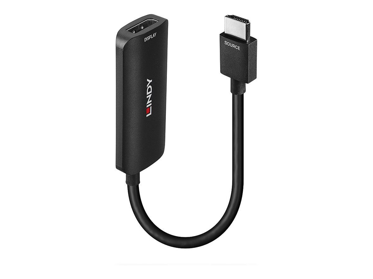 Lindy Adapter HDMI male to DisplayPort, Micro-USB Type B (power only) 38327