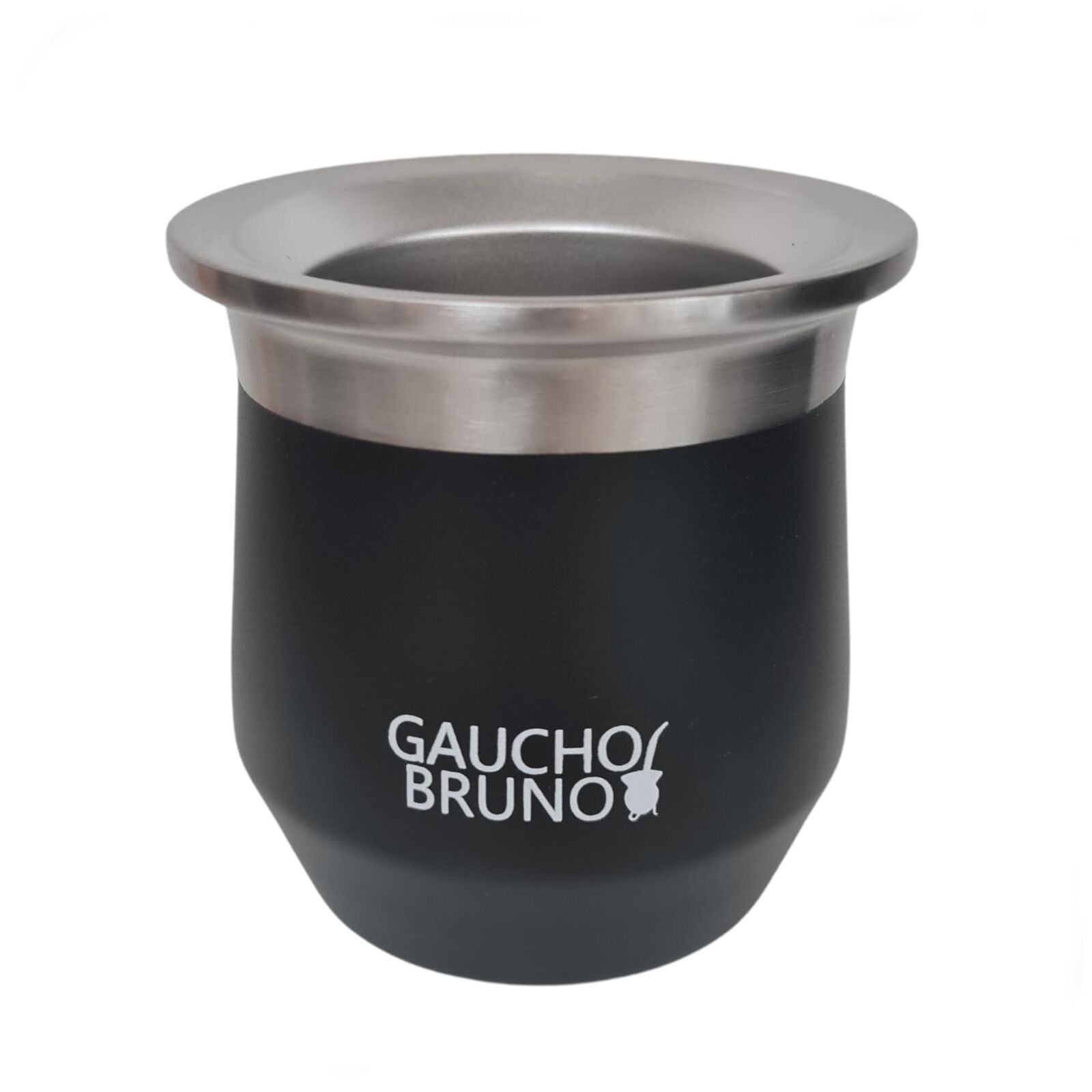 Gaucho Bruno - Mate termico in acciaio inossidabile per bere Yerba Mate | (s8i)