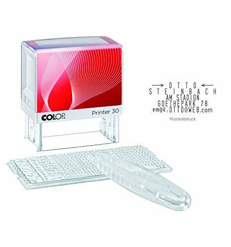 COLOP Textstempelautomat D-I-Y Sets Printer 30/2 Set (C1c)