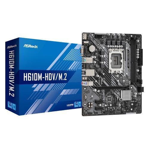 SCHEDA MADRE SKT. 1700 INTEL ASROCK H610M-HDV/M.2