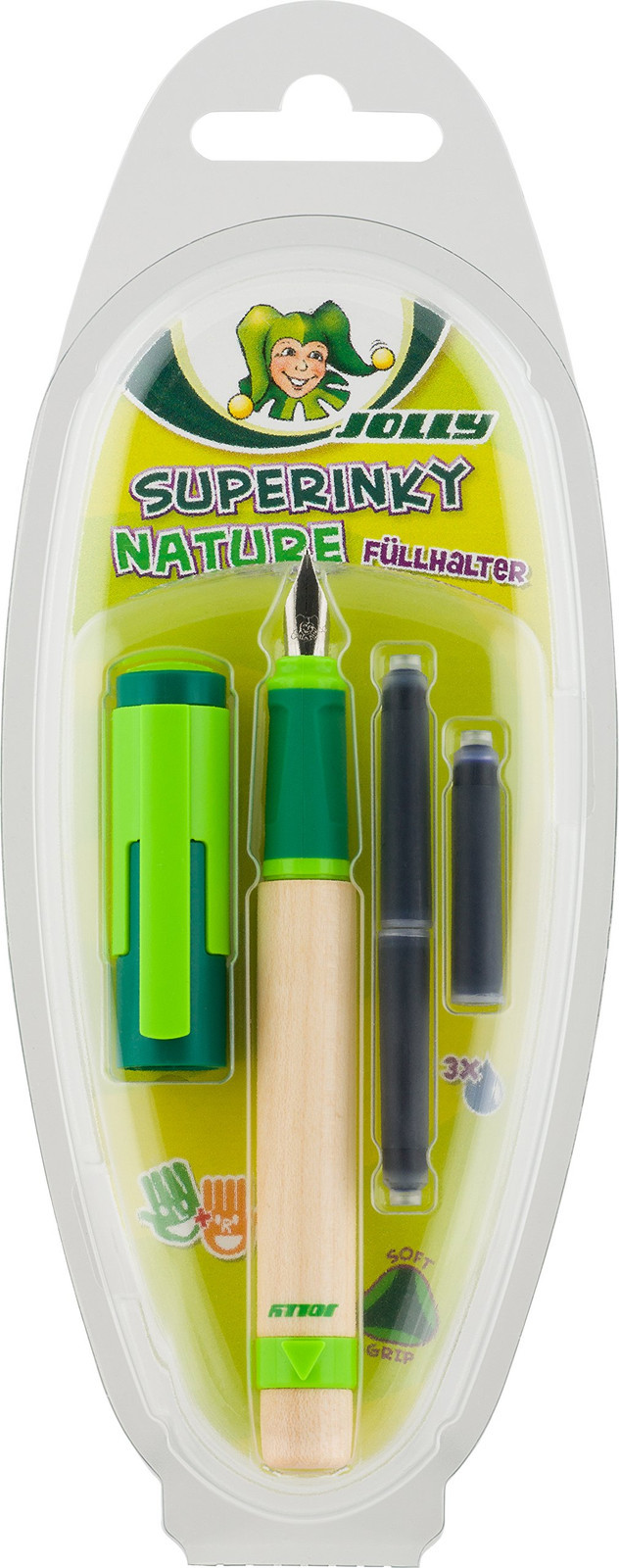 JOLLY 7091-0003 JOLLY Superinky Fountain Pen Green natural