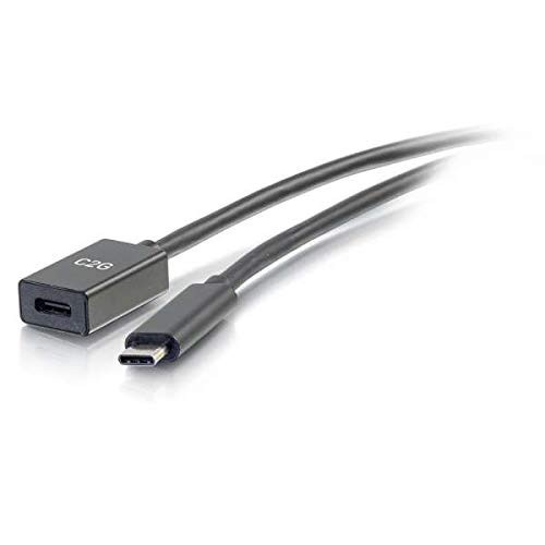 C2G 3ft USB-C/Thunderbolt 3 to USB-C 3.1 (Gen 1) USB C or Thunderbolt 3 Male to