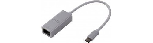 Lmp Adattatore da USB type c a Gigabit Ethernet colore Grigio 16003