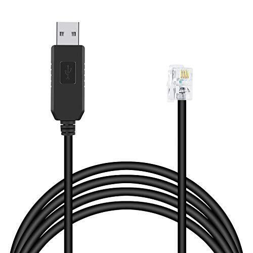 ftdi USB rs232 a rj9 cavo seriale per pc Connect Celestron nexstar eq6 (U1c)