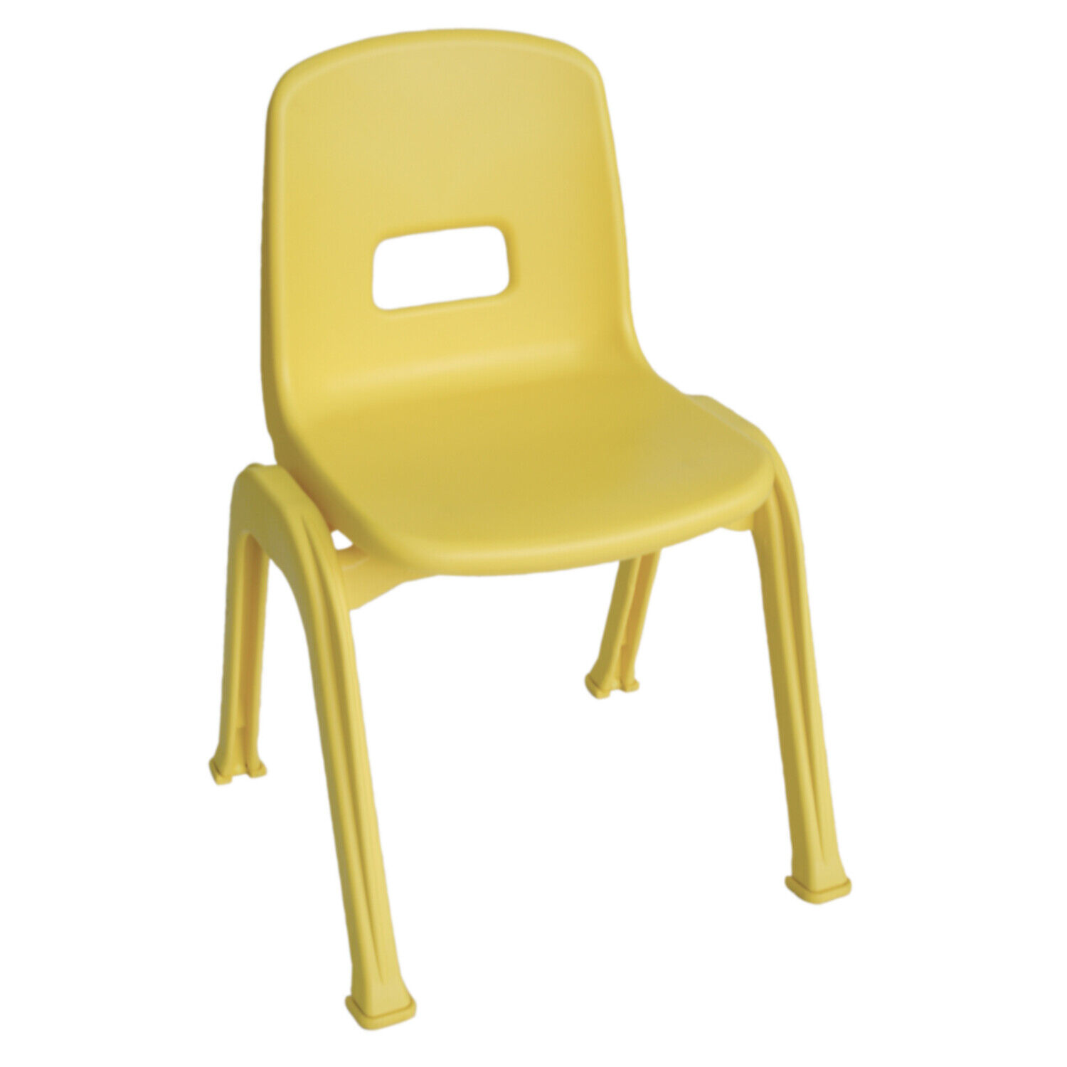 Sedia per la scuola dell'infanzia Iride Misura 2 Gialla IRIDE - 16770.02
