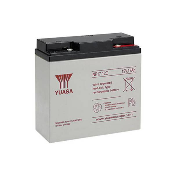 Yuasa NP17-12    Batteria al piombo 12 V 17 Ah Piombo-AGM (L x A x P) 181 x 167