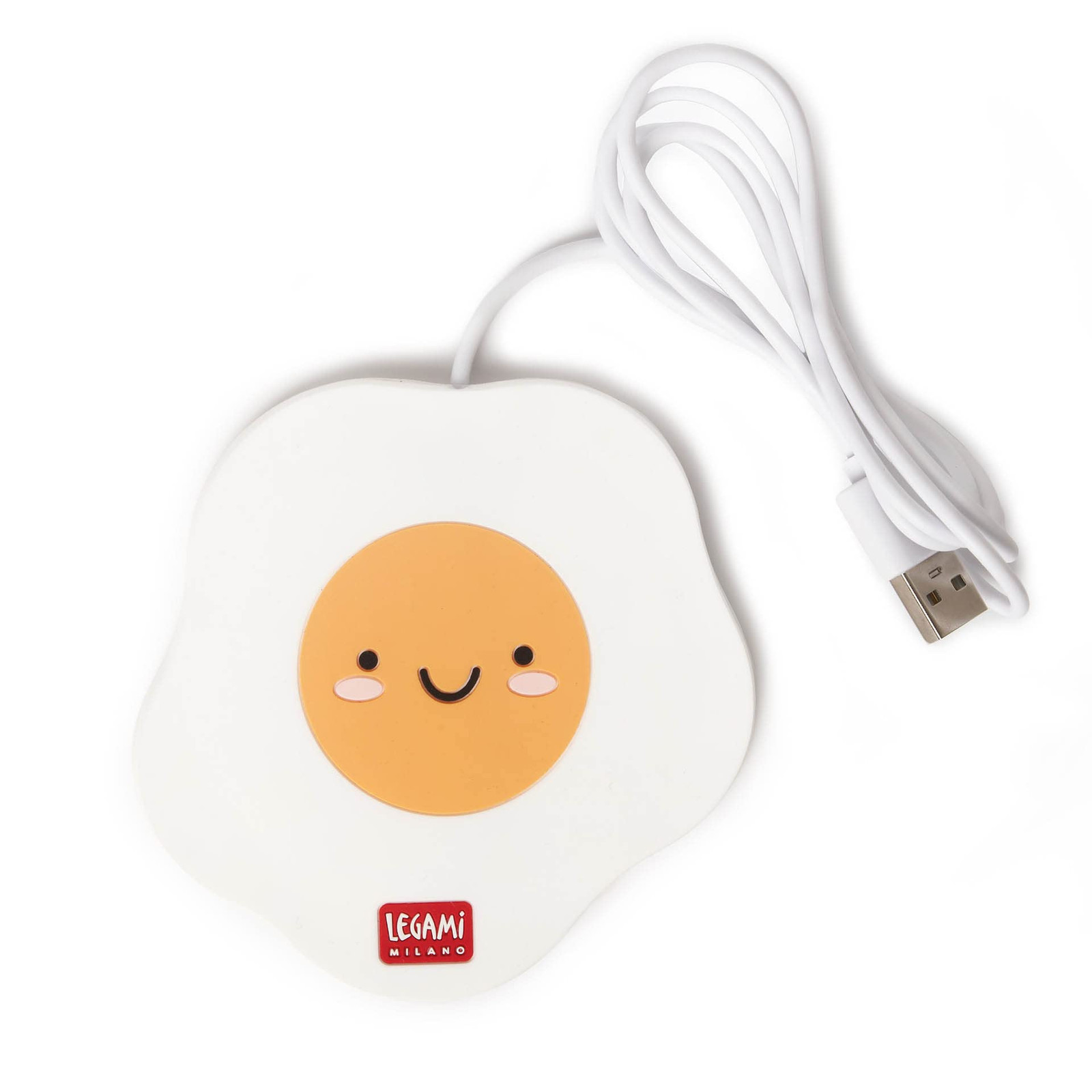 Legami - Scalda Tazza Usb, Warm it up, 10x10 cm, in Vinile, Ideale per (q0F)