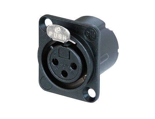 Neutrik NC3FD-LX-HA-BAG. Dlx a Crimpare Serie XLR Femmina Presa