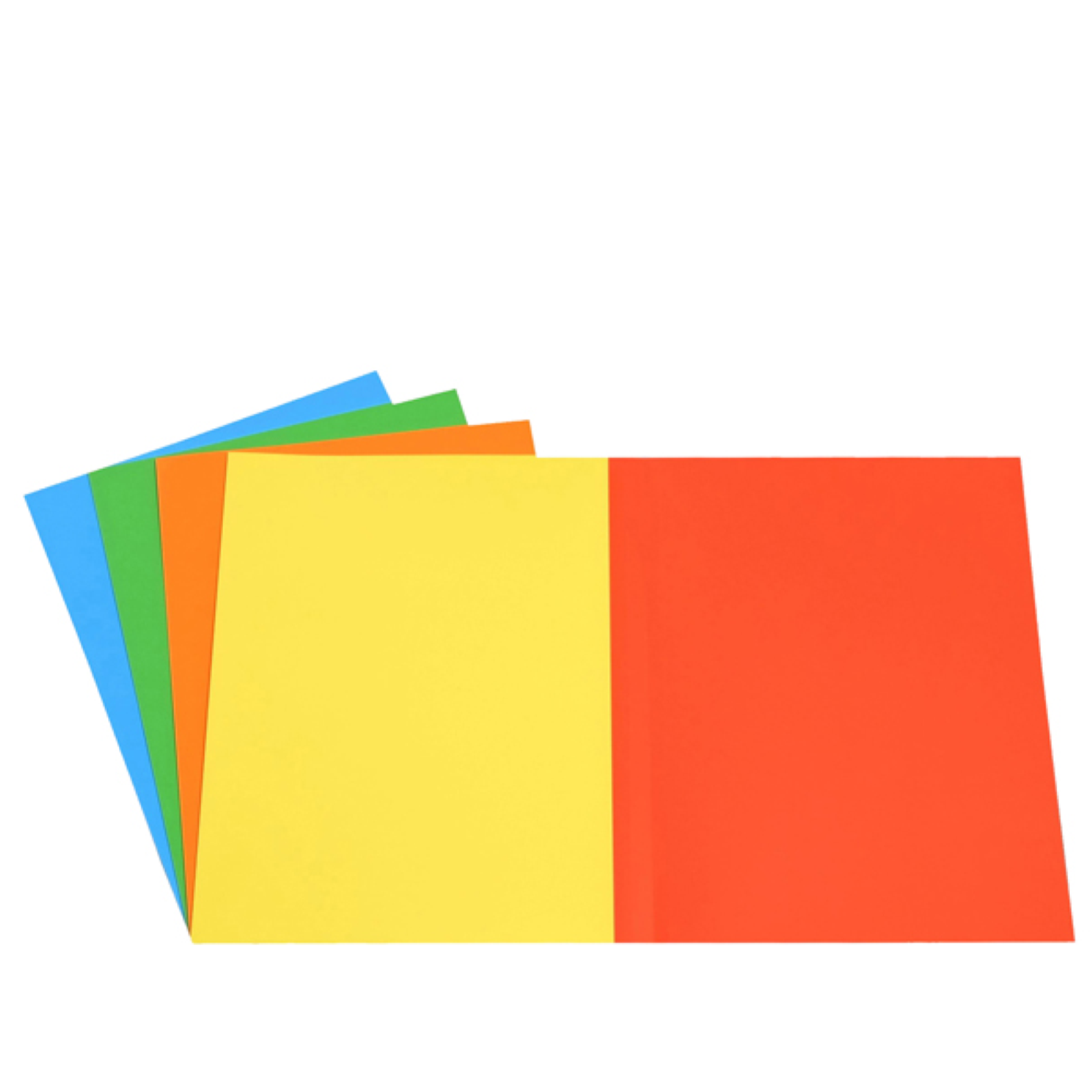 CARTELLINA SEMPLICE - 200 GR - 25 X 34 CM - 5 COLORI ASSORTITI - STARLINE - CONF