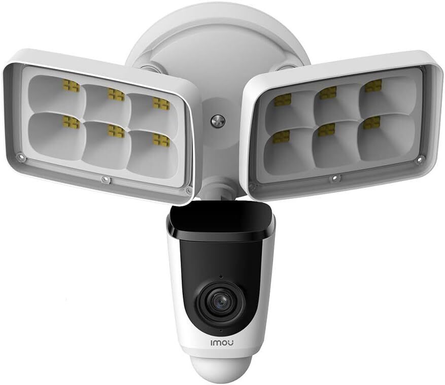 Imou Floodlight Camera, Security Camera Outdoor WiFi 1080P 2000-Lumen IPC-L26P