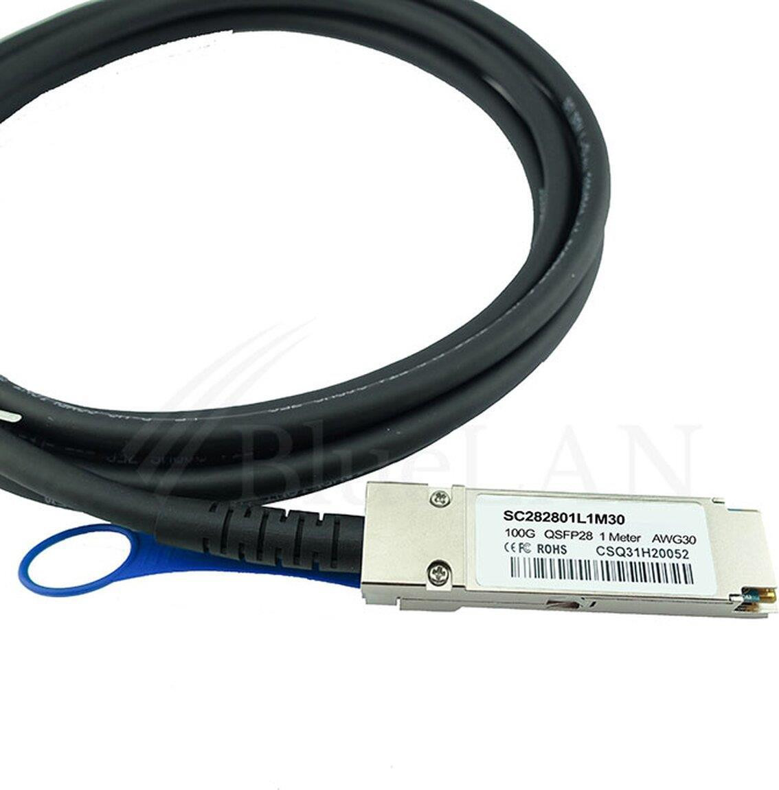 BlueOptics MCP1600-C005E26L-B-BL Cavo Infiniband 5 M QSFP28 Black (MCP1600-C005E