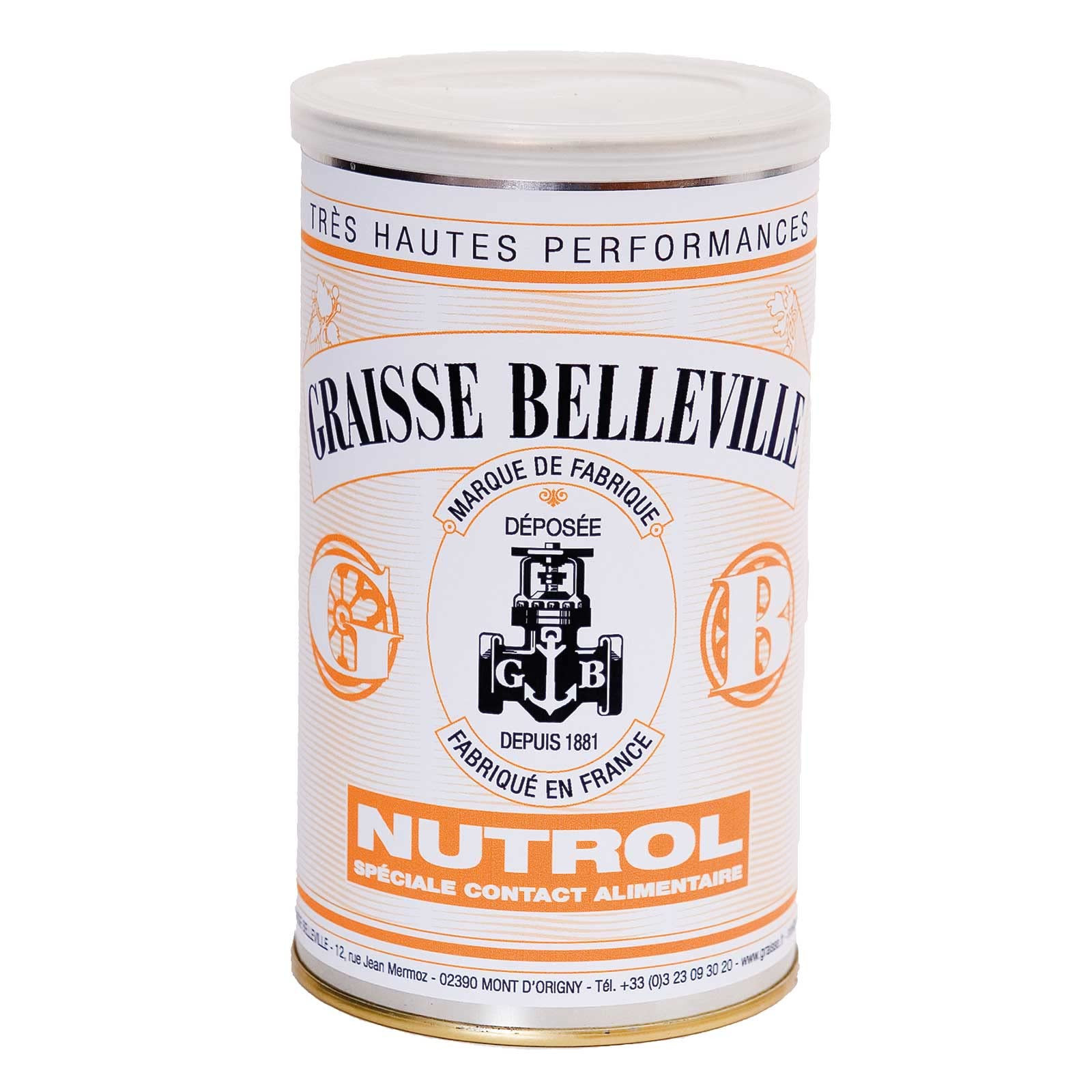 NUTROL - Scatola di grasso per contatto alimentare, 700 g (X5A)