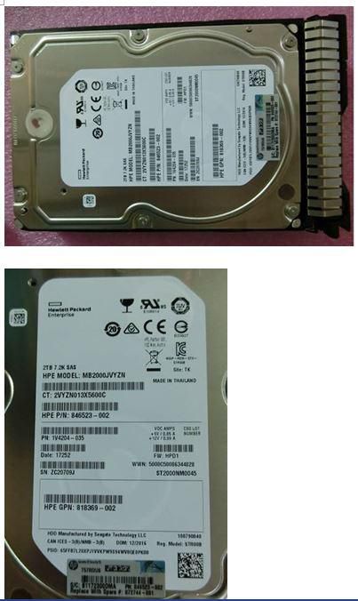 SC DS SAS 12G 7.2K LFF da 2 TB
