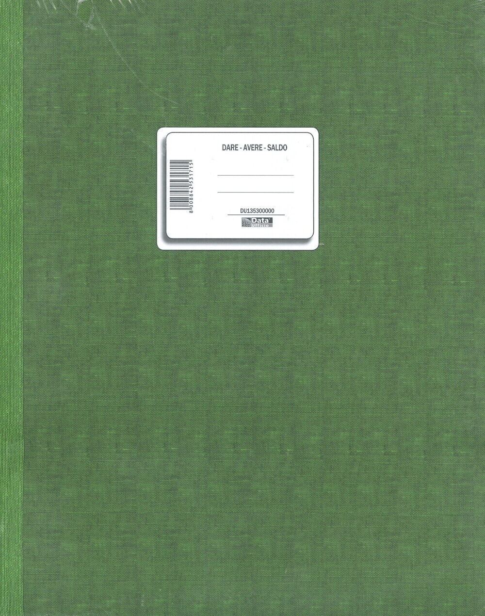 Registro Dare - Avere - Saldo dataUfficio (Gruppo Buffetti) 96pg F.to 31X24,5cm