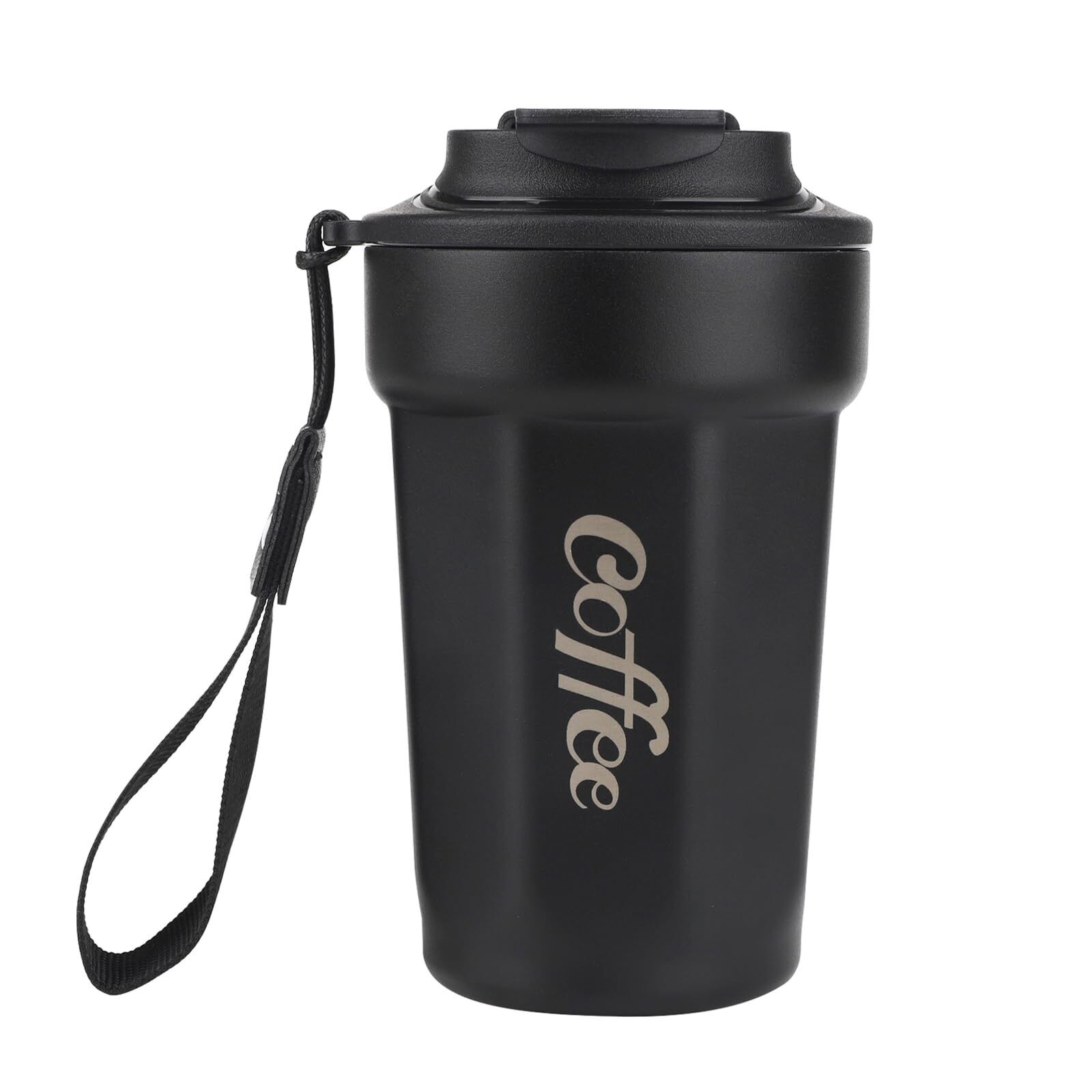 Tazza Termica da Caffè 480ml, Thermo Coffee Mug-to-Go in Acciaio (P9G)