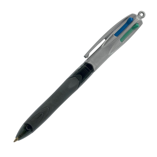 Penna a Sfera a Scatto 4 Colours Grip Pro Bic - 1 mm - 8922931 (Blu Nero Rosso V