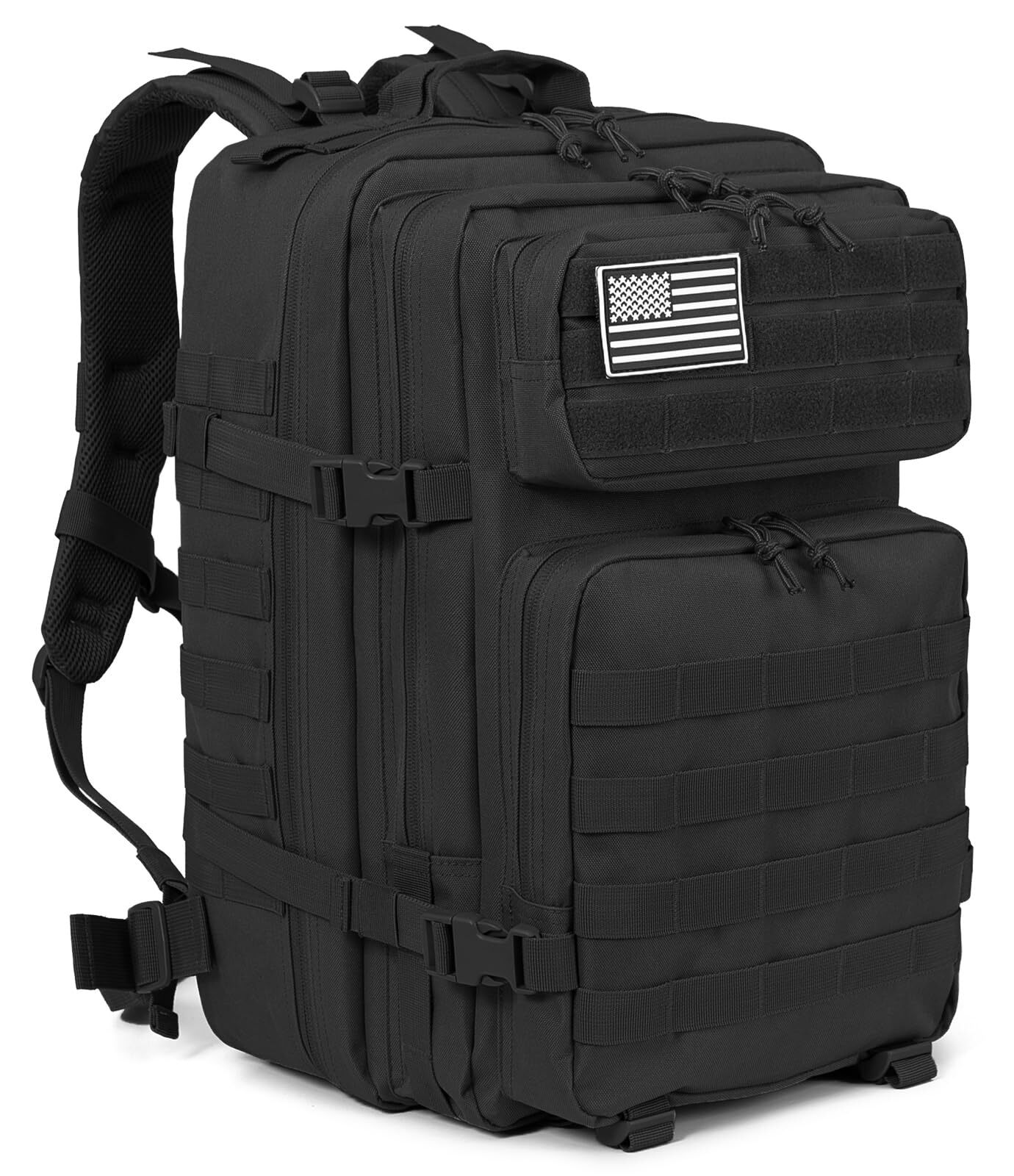 QT&QY 45L zaini militari tattici Zaino d'assalto dell'esercito Molle (L0r)
