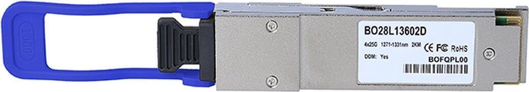 BlueOptics PAN-QSFP28-100GBASE-CWDM4-BO modulo ricetrasmettitore di rete in fibr