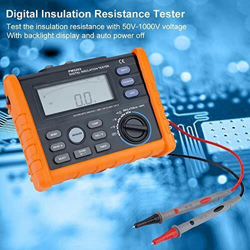 Misuratore di Resistenza, PEAKMETER PM5203 Megaohmmetro Multimetro a Resistenza