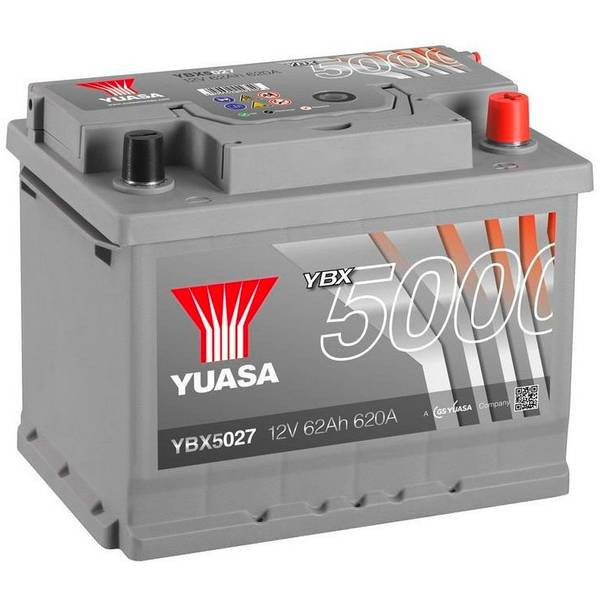 Yuasa YBX5027  SMF  Batteria per auto 12 V 65 Ah Tipo polo: T1